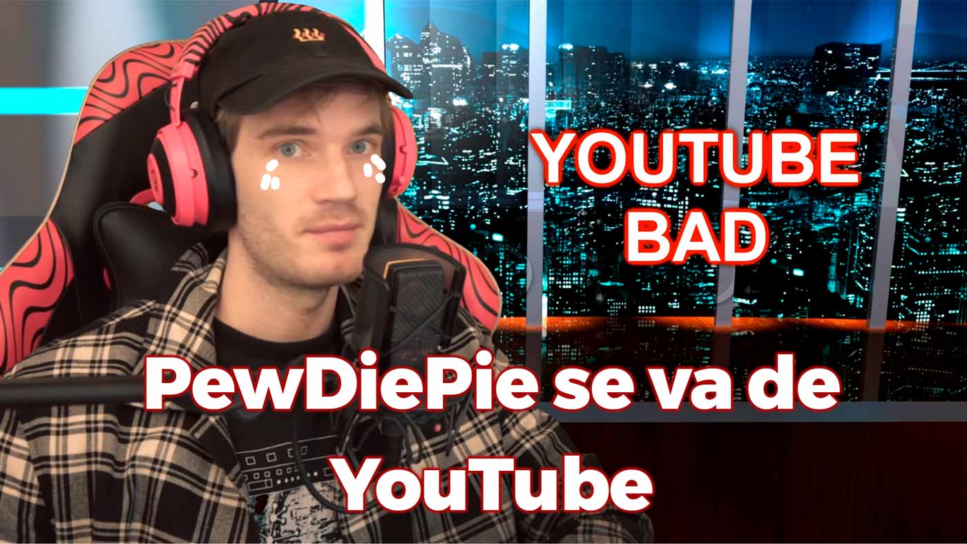 PewDiePie deja YouTube